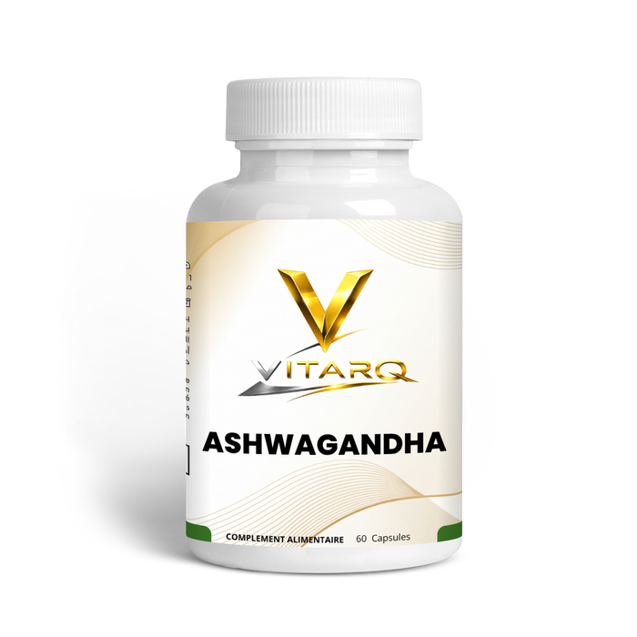 VITARQ Ashwagandha 60 gélules - face avant