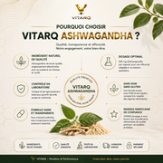 Pourquoi choisir VITARQ Ashwagandha – qualité, dosage et transparence — VITARQ, vue 6