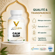 Qualité Calme Sleep : marque marocaine certifiée ONSSA, IMANOR et ISO 22000 — VITARQ, vue 6