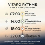 VITARQ Rythme – les 4 compléments de la routine quotidienne VITARQ — VITARQ, vue 5